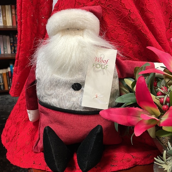 Woof Poof Lot of 3 Retired Santa, Star, and Angel - Picture 1 of 11